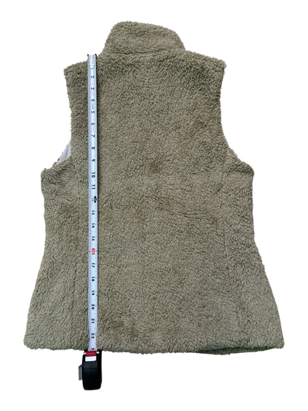 Patagonia Tan Fleece Vest Size Medium - Picture 4 of 7